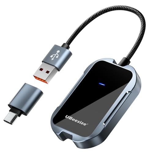 UBEESIZE WIRELESS CARPLAY ADAPTER 2025 SEAMLESS WIRELESS UPGRADE PL5