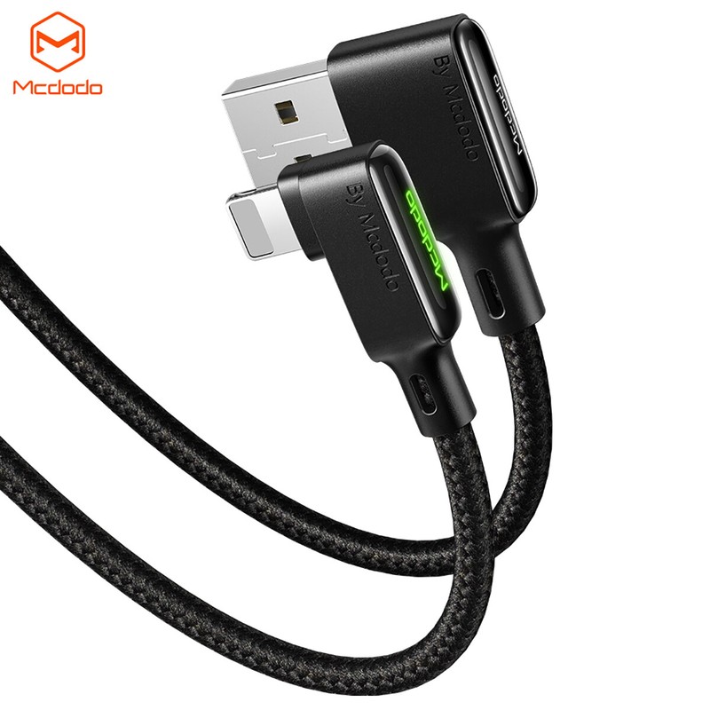 Charging Cable for iPhone 14 13 12 11 Pro Max XR SE Mcodo LED Charger Data Cord