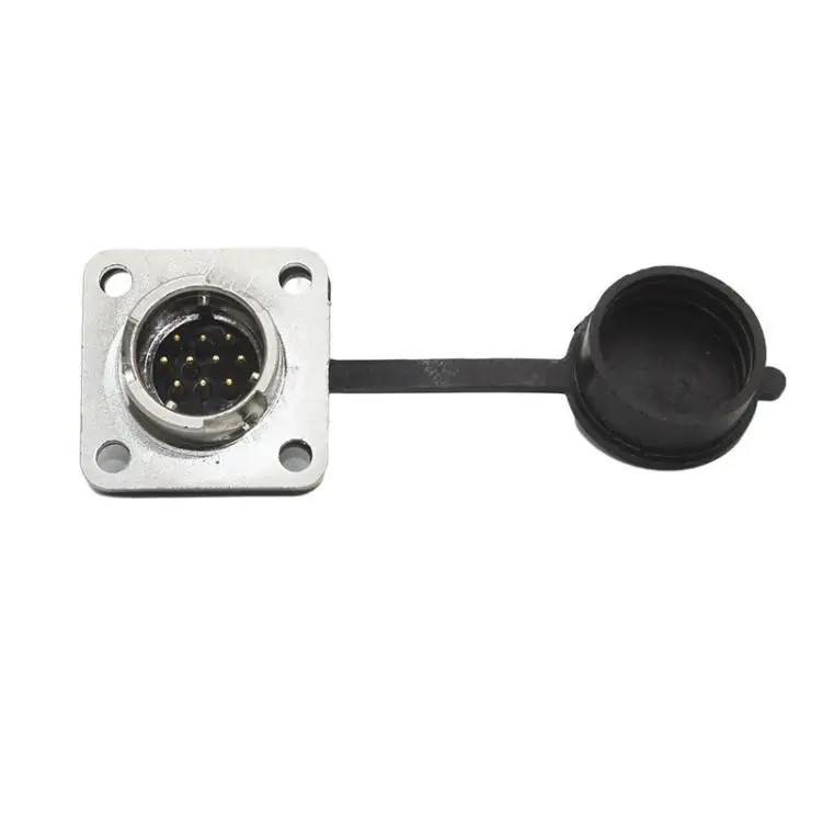 CM10–2P Socket (Square pad waterproof type)