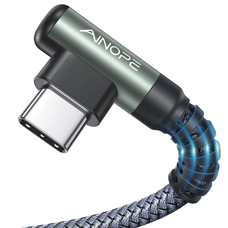 AINOPE USB to USB C Cable [2-Pack, 6.6Ft] 3.1A Type C Charger Fast Charging, Rig gallery