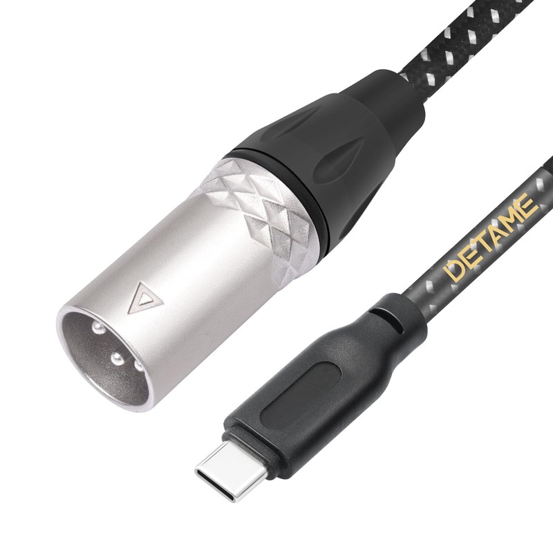 24Bit/96Khz USB to XLR Output Audio Cable,USB DAC Smartphone/Laptop to XLR Ou... gallery