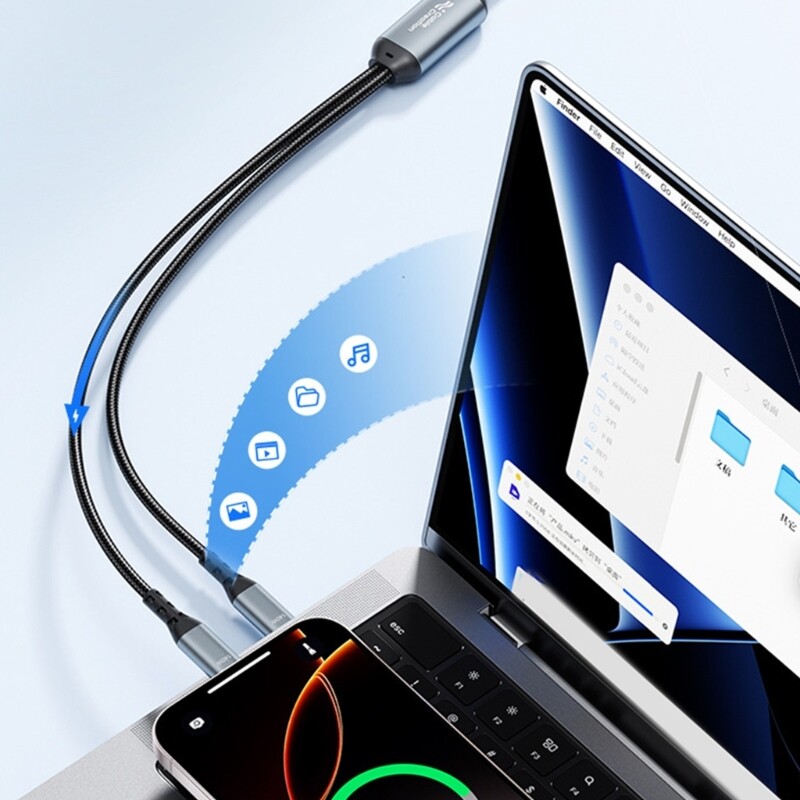 USB C to USB C Data Cord PD140W Fast Charge 480Mbps Data Transfer Cable Line gallery