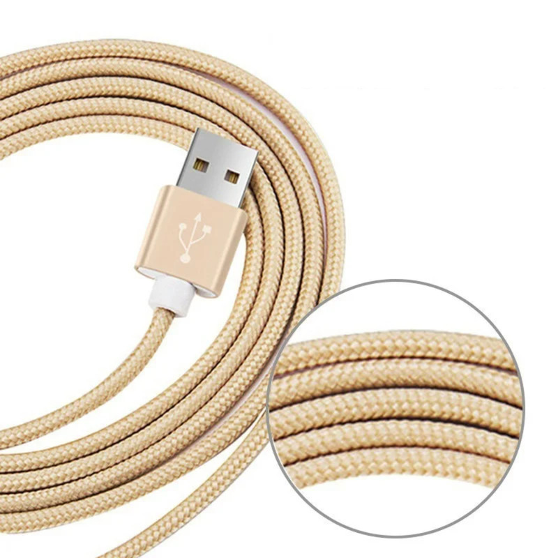 3 Pack 10Ft Heavy Duty Micro USB Fast Charger Data Cable For Samsung Android LG gallery