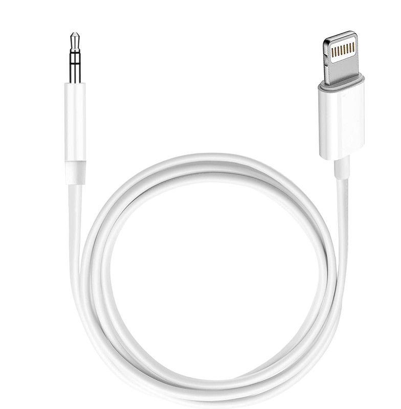 (Apple Mfi Certified) Iphone AUX Cord,Lightning to 1/8 Inch Audio Cable,3.3Ft, H