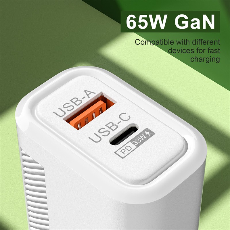 65W Fast Charger Power Adapter & Cable For iPhone 17e 16 15 Pro Max 14 13 12 USA gallery