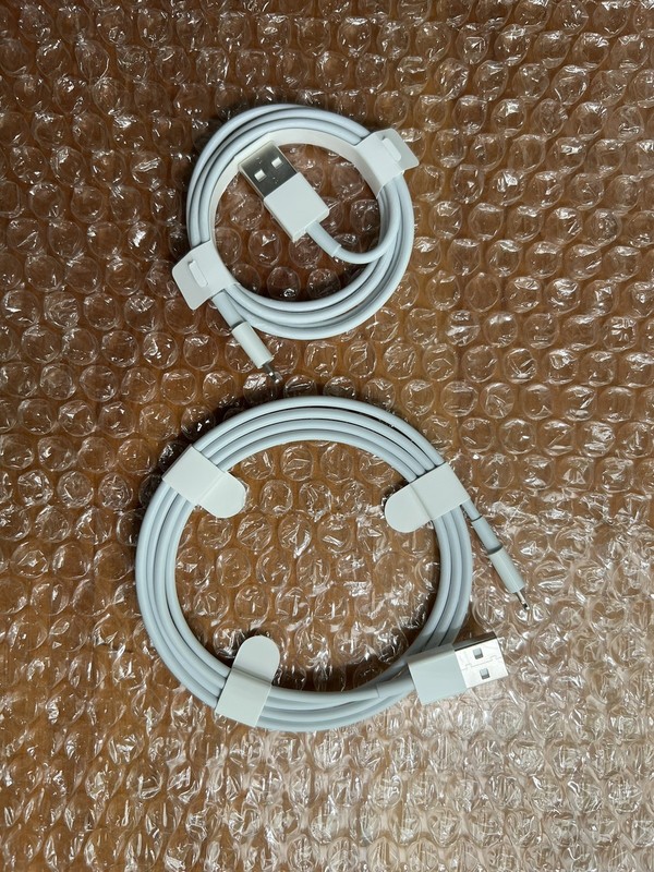 2 New But Open Box Lighting Cables Apple