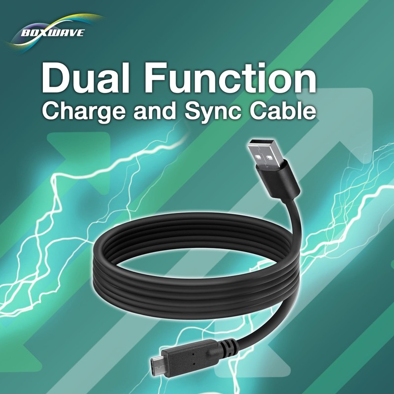 6ft USB-C Charge and Sync Cable for Turtlebox Gen 2 Speaker Black DirectSync gallery