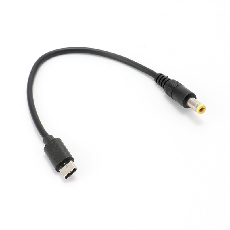 2Pcs DC 5.5Mm X 2.5Mm to USB C Power Cord 5V 5A Power Charging Cord Extension Ca gallery
