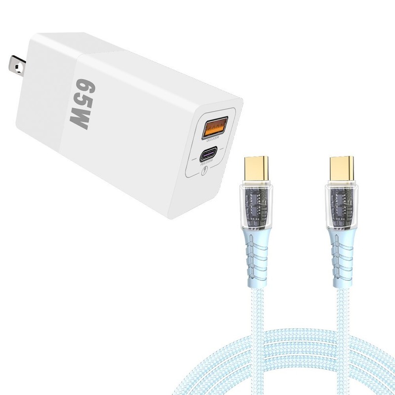 High Quality Block 65W PD3.0 Charger Type C Cable for OnePlus 10 Pro 5G T-Mobile