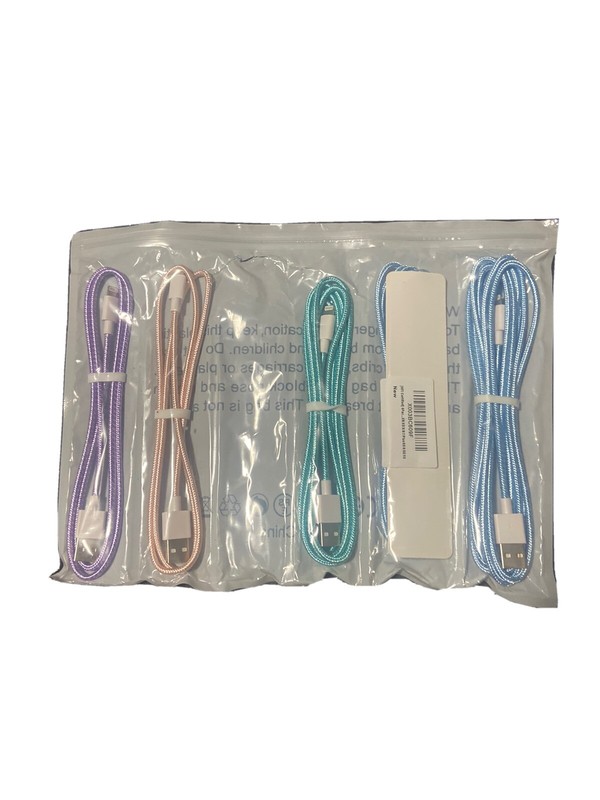 5 pack multiple size apple charger Multiple Lengths