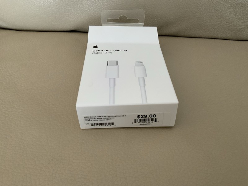 Original Authentic iPhone Apple USB-C To Lightning Cable 2M With Original Box gallery