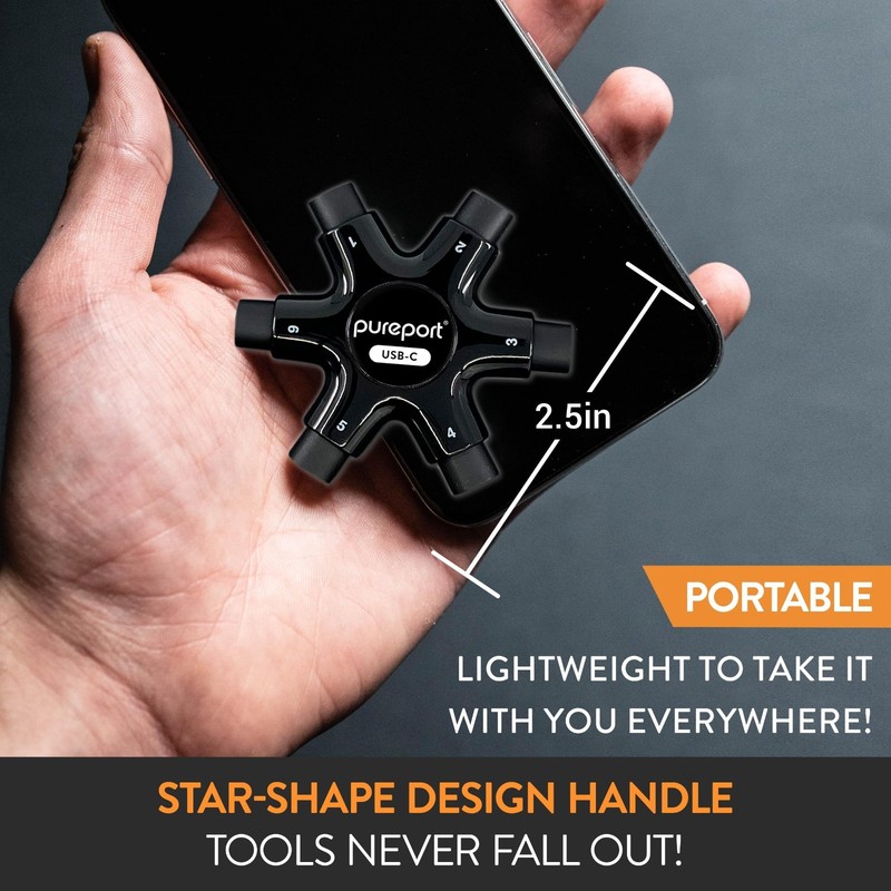 USB-C Multi-Tool Cleaning Kit for Phones, Tablets & Laptops | Fix Connections & gallery
