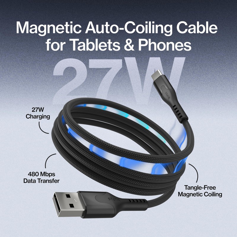 MagStack USB to USB C Cable, A to Type C Charger Fast Charging Phone Charger ... gallery