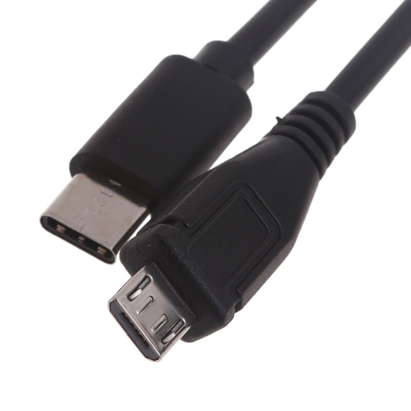 2-in-1 USB C To Micro USB Type C Cable For Mobile Phone Multi Charging Wire gallery