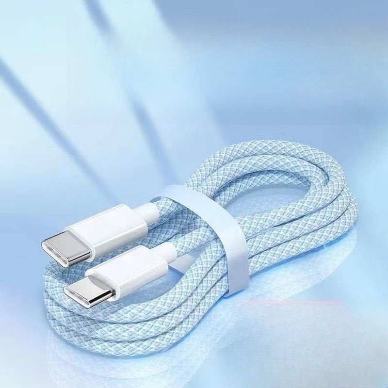 1PCS NEW C-TYPE-C (BLUE) Charging Data SYNC Charger Cable Cord Fast Ship