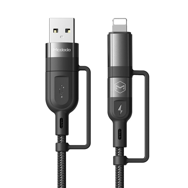 4in1 60W PD Cable Charger Cord for iPhone 16 15 14 13 12 Samsung S25 S24 S23 S22 gallery