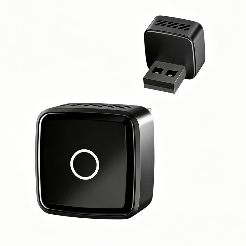 Wireless CarPlay/Android Auto Mini Adapter 2-in-1 Plug&Play Dongle for OEM Wi…