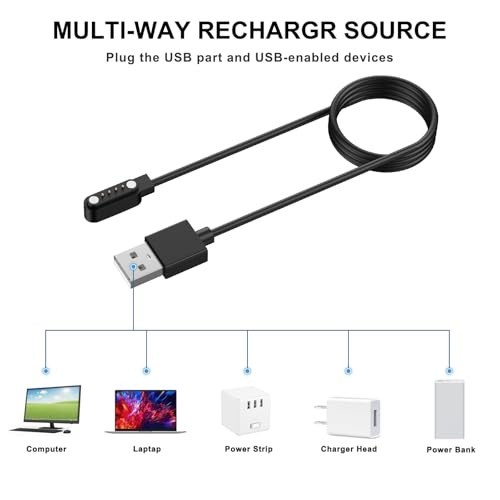 Magnetic Charging Cable 4-Pin 7.62Mm Bone Conduction Open-Ear Wireless Headph gallery