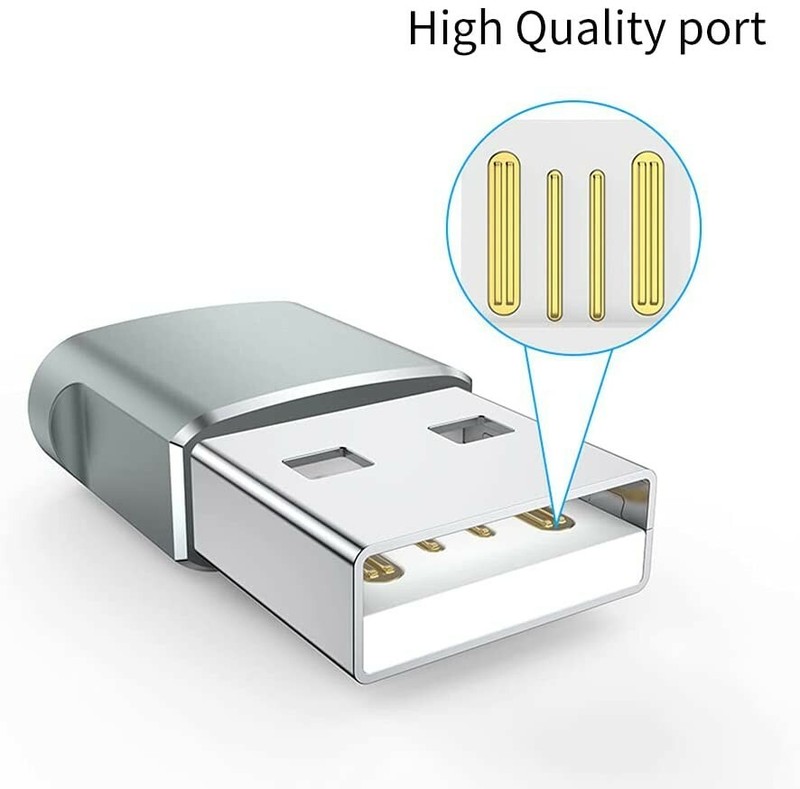 For USB C Female to USB A Male Transform Durable Cable Adapter with 3 Pack gallery