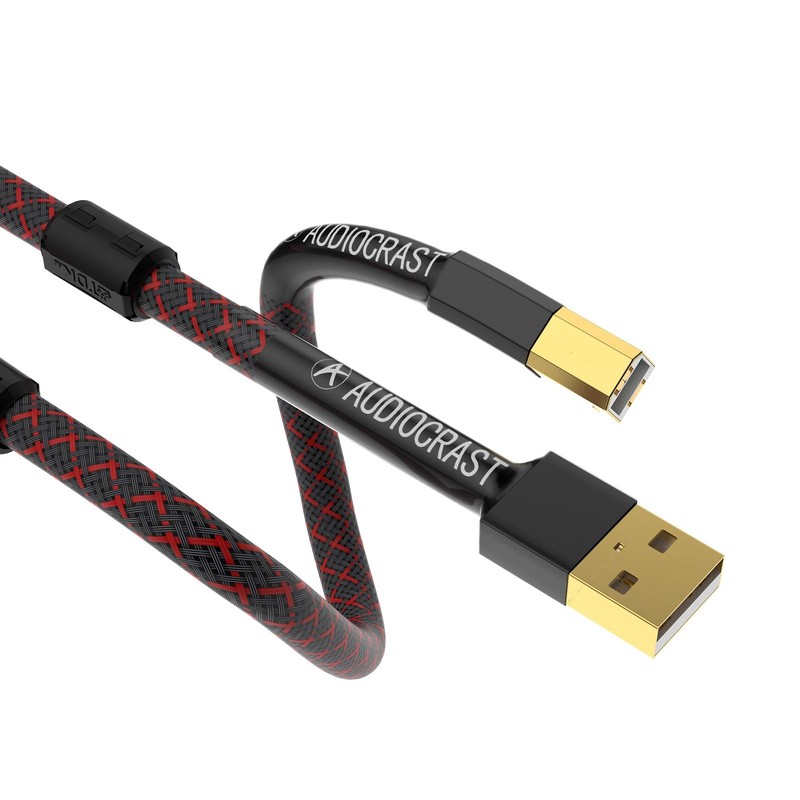HiFi Audiophile USB Cable USB 2.0 Cable A to B High End Type A Male to Type B…