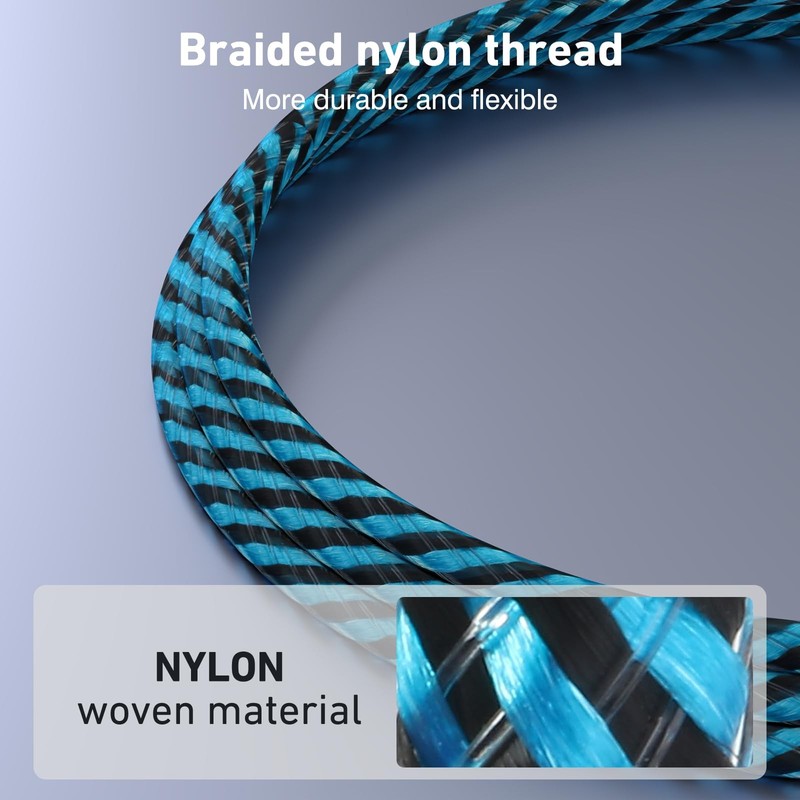 iPhone Charger 10FT 5 Pack,[Apple MFi Certified] Lightning Cable Nylon Braide... gallery