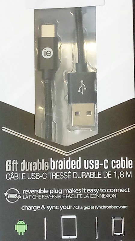 6ft USB type-c durable Braided fest charge&Sync for Android/Tablets/Smartphones gallery