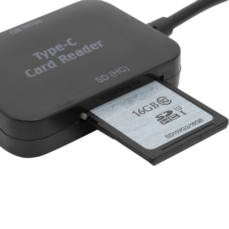 Type-C Card Reader SD MicroSD TF OTG Combo HUB For Samsung Galaxy M62 A32 A52 5G gallery