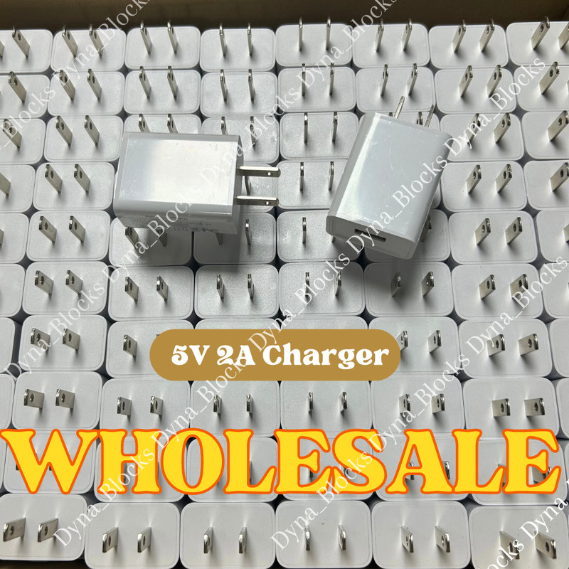 Bulk Lot 5V 2A USB Port Jack Wall Charger 5 Volt v 2 Amp AC to DC Power Adapter