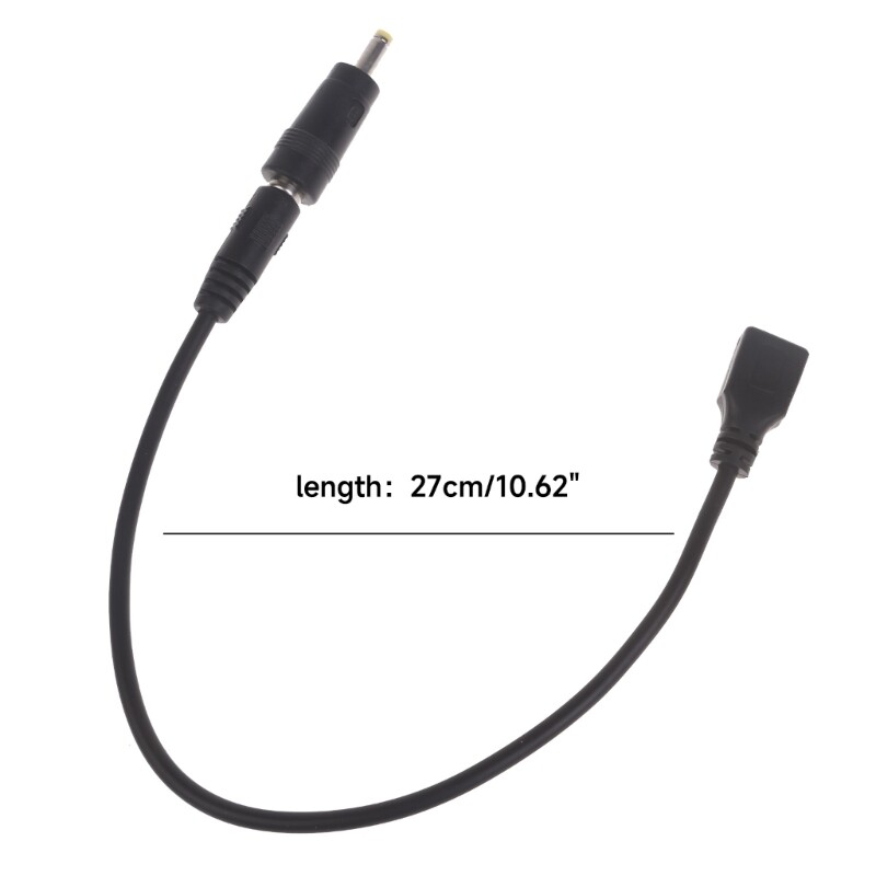 Micro USB Female to 5.5x2.1mm Male Adapter Set with 3 DC Adapters 3.5 2.5mm gallery