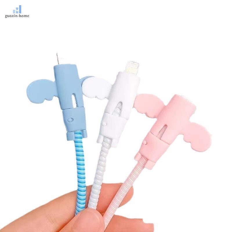 Little Angel Data Cable Protection Cover Anti Break Charging Cable Protection*Co