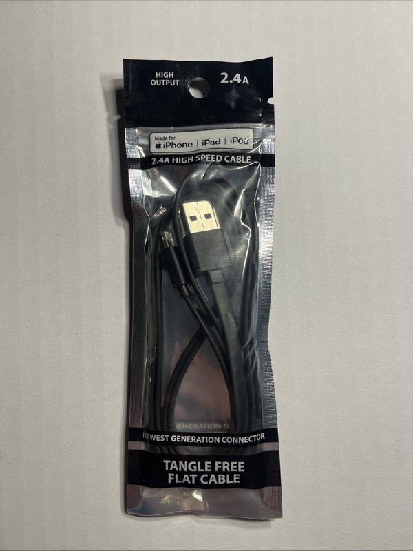 Tech Gear Tangle Free 3ft Flat Cable Coed
