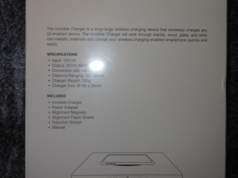 INVISIBLE CHARGER works with Android /IOS - Open-Box gallery