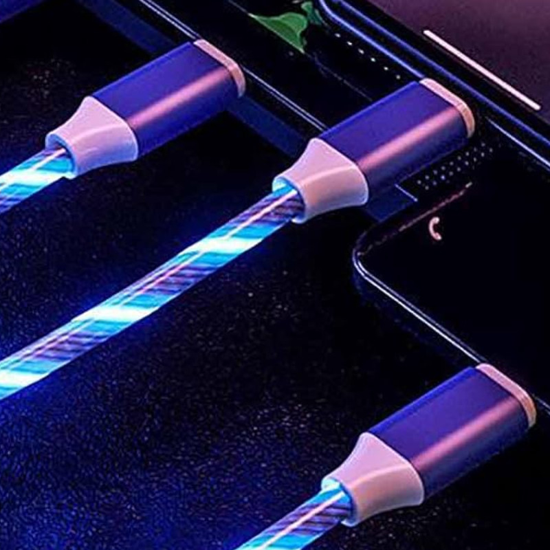 USB Charging Cable Fast Sync Cord for Phones Tablets Durable Nylon gallery