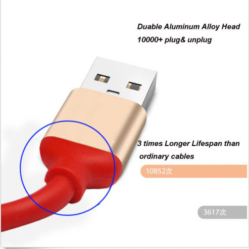 3 in1 Micro USB/Type C/iphone IOS Multi-Function Charger Cord~3FT Black gallery