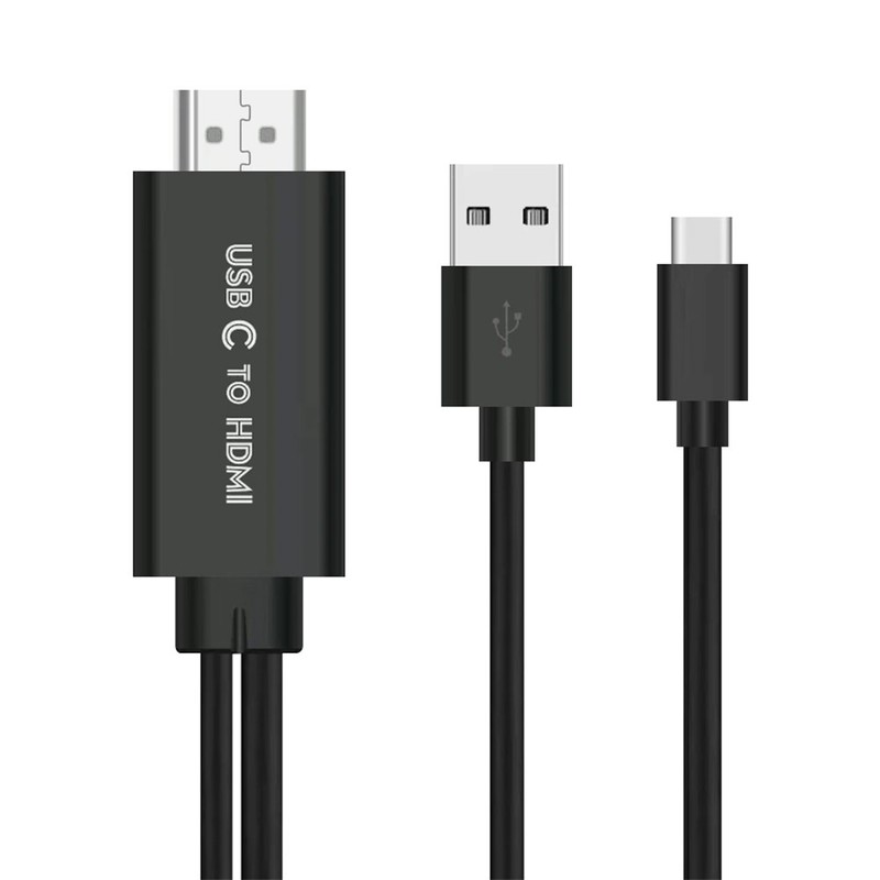 USB-C to 2K HDMI HDTV Adapter (APK Installation Required) AV for Cell Phones