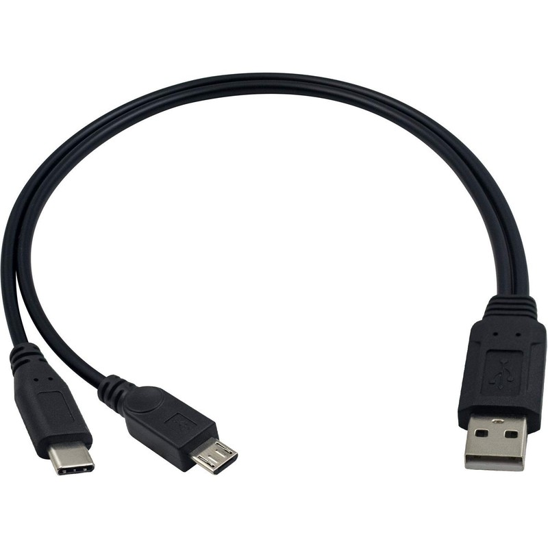Multi Charging Cable, Multifunction 2 in 1 Charging Cable, USB 2.0 A to USB T…