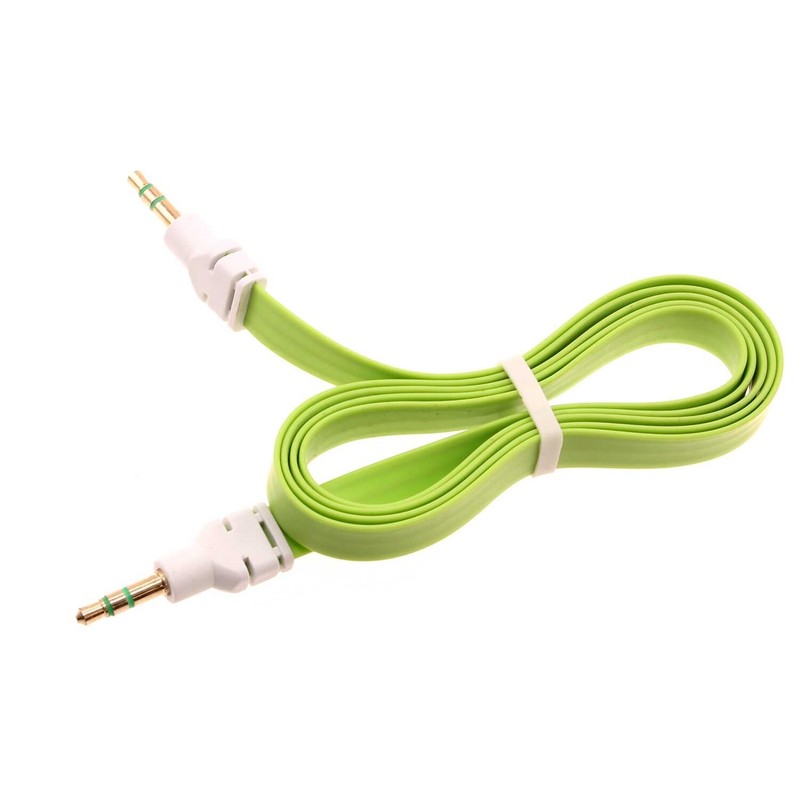 3.5mm Aux Cable Adapter Car Stereo Aux-in Audio Cord Speaker for Cell Phones
