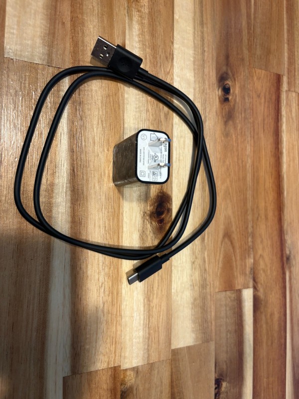 USB C-USB A 3′ Cable and 5.0w Power Supply