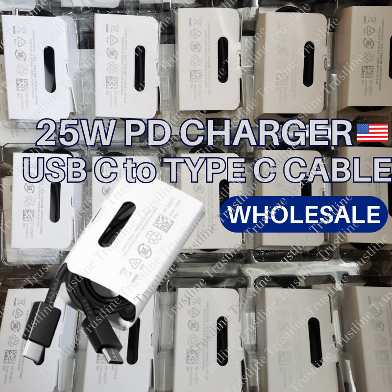 Wholesale 25W PD Fast Charging Cord USB C To USB C Cable For Samsung S10 Android