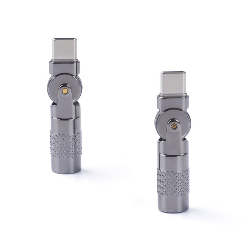 Right Angle USB Adapter 90 Degree Type C Male to Type C Female Connectors gallery