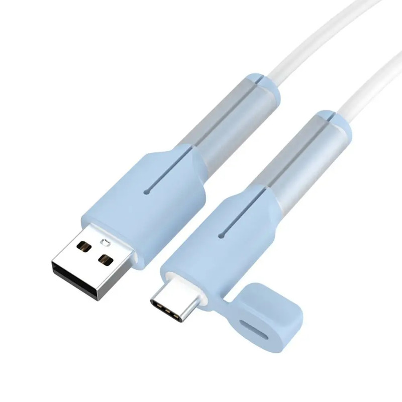 Universal Silicone Cable Protector Charger Cable Protective Cap Type C Charger D
