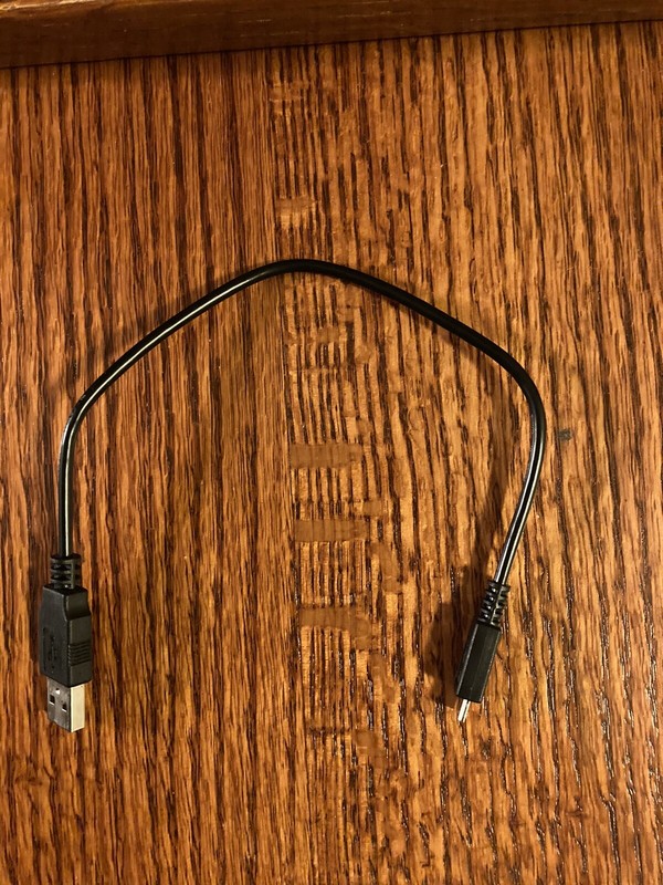 micro usb to usb 4pin 1 ft