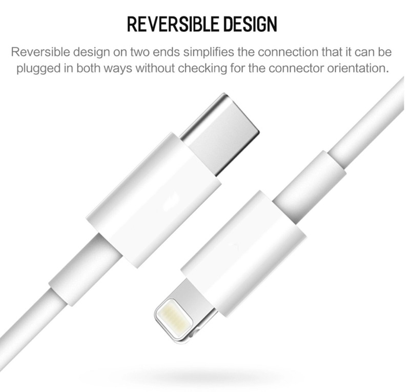 3x USB-C Type-C PD Fast Charging Cable Data Sync for iPhone X 11 12 PRO MAX Mini gallery