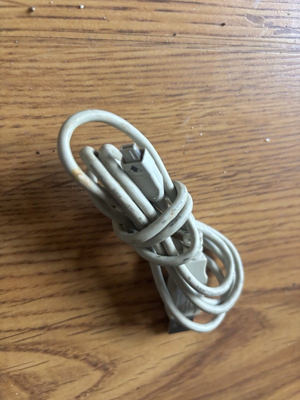 USB-A to Mini USB Cable Gray ~3–6 ft – Tested Working – Camera/PS3/GPS Cord