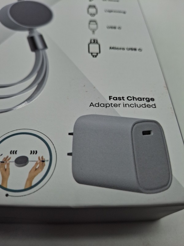 NEW Phunkee Tree 6-In-1 Retractable Cable SWEET SOUR TECH W/ FAST CHARGE ADAPTER gallery