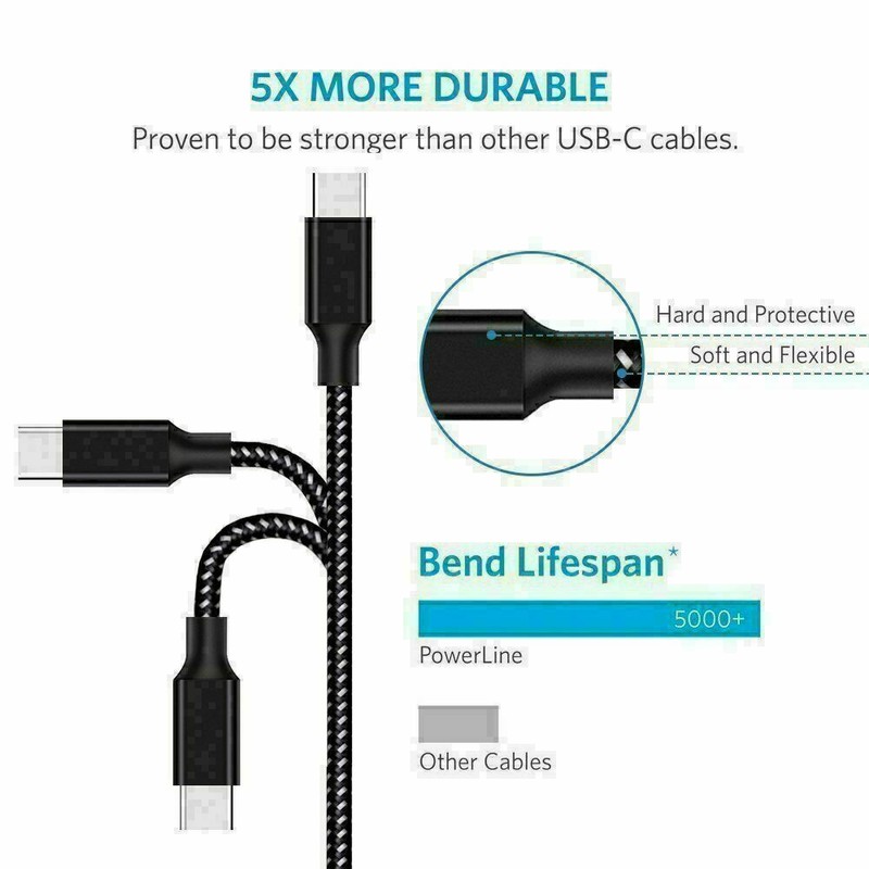 2 Pack For Samsung Galaxy S21 S20 A51 A14 A13 5G A12 Fast Charger & USB-C Cable gallery