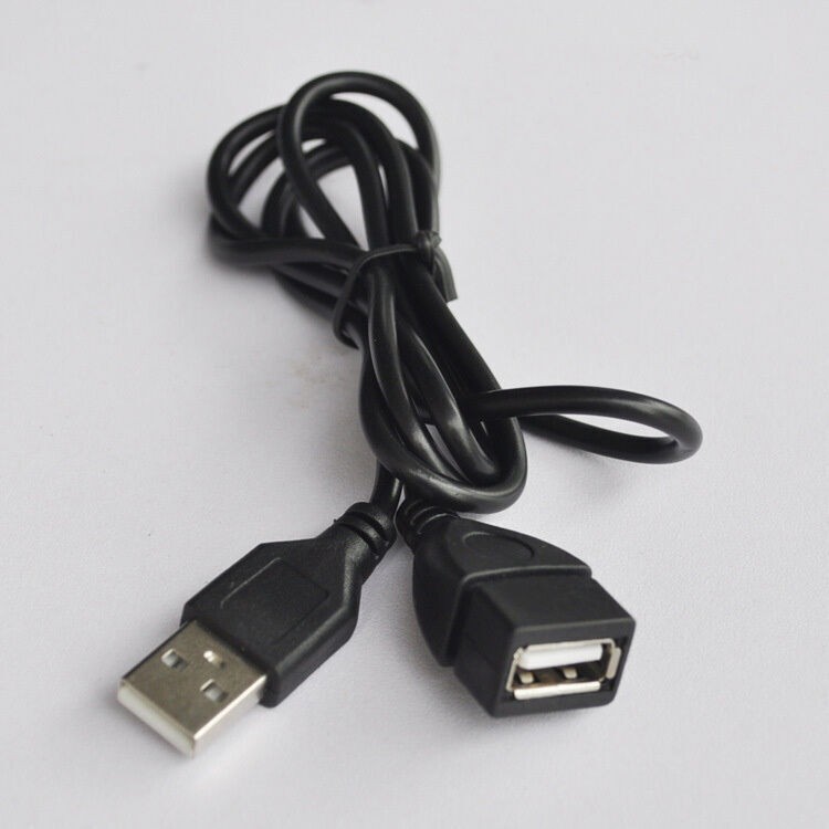 1.5M/2M/1m USB 2.0 A Male Plug To A Female Jack Extension Leads Wire Cable