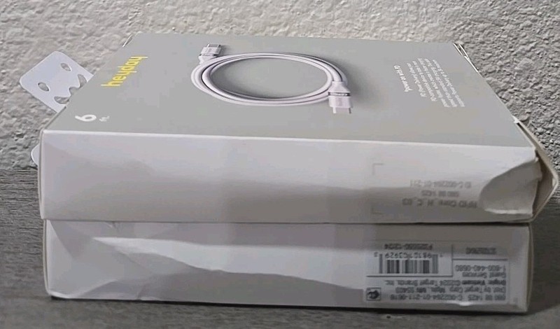 2pk 6' USB-C to USB-C Fast Charging Silicone Cable - heyday White Clay gallery