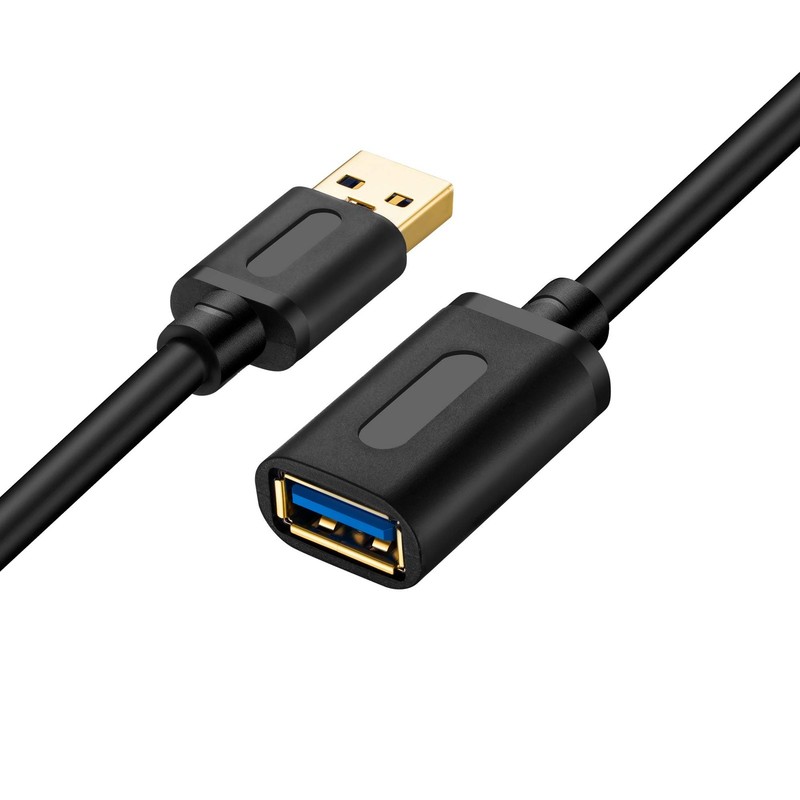 USB 3.0 Extension Cable 10Ft, USB 3.0 High Speed Extender Cord A to A Female ... gallery