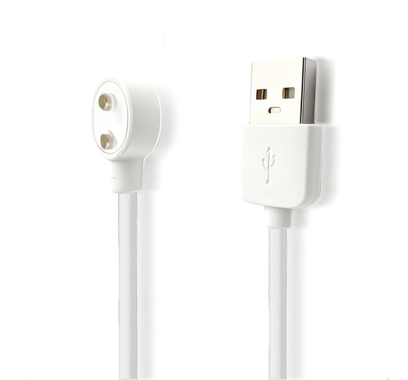 6Mm Magnetic USB DC Charger Cable, 2.7Ft Replacement Oval Base Charging Cord for